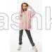 Худі для дівчинки Sashka Oversize рожеве, розмір 128-170